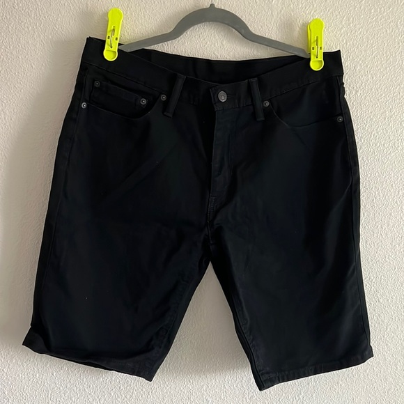 Levi's Shorts Levis 54 Mens Black Denim Shorts Poshmark
